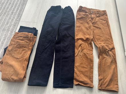 Menčestrové nohavice, 134