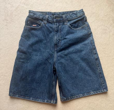 Pánske riflové kraťase baggy, pull&bear,34