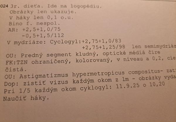 Čo znamenajú odchýlky namerané lekárkou?