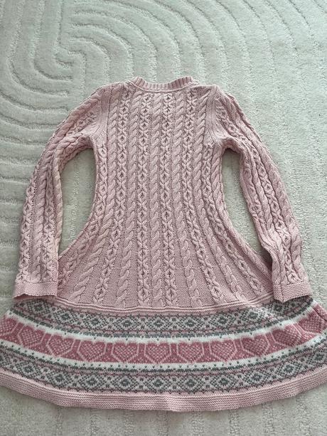 Úpletové šaty, 104