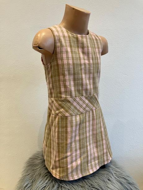 Dievčenské elegantné šaty kockované h&m (3-4r.), h&m,104