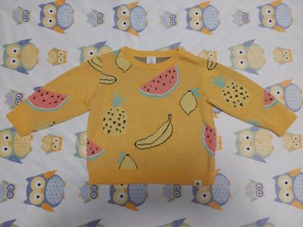 Svetrík ovocie zn.lindex veľ.86, lindex,86