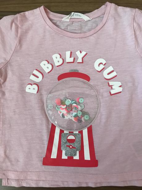 Tricko h&m s posuvnými gulickami vel. 98/104, h&m,104