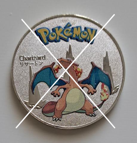 Pokémon kovové mince, 