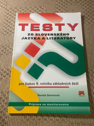 Testy zo slovenského jazyka a literatúry pre žiako,