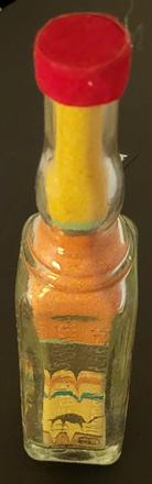 Dekorácia "písek v láhvi", 