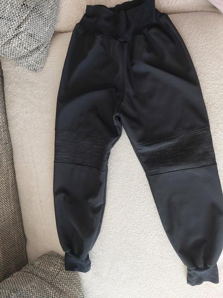 Softshelove nohavice, 128