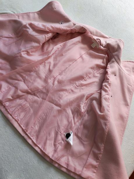 Flaušový kabát, h&m,40