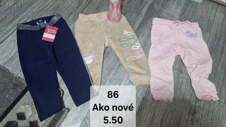 Tepláky 12-18m, 86