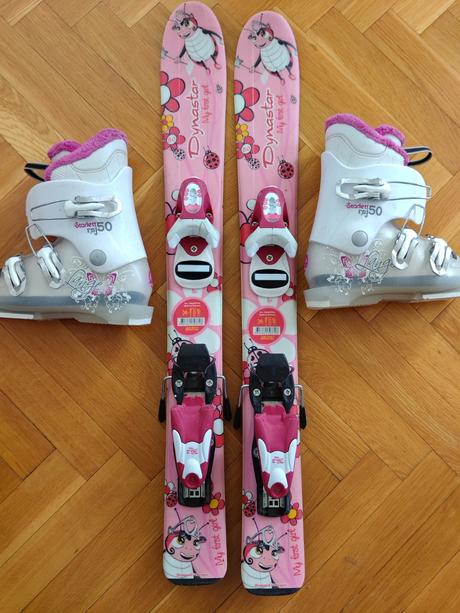 Dynastar lyze s viazaním a lyziarky, dynastar,80-89 cm