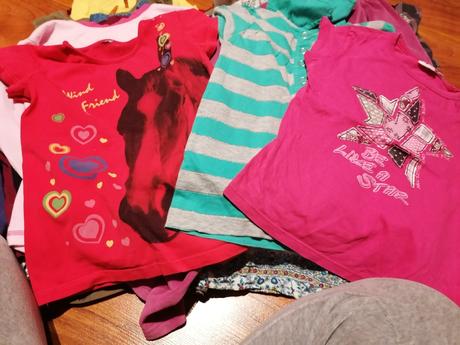 Mega balík jarno letných veci veľ. 128 už aj s poš, 122–134