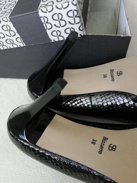 Kožené lodičky bizzarro, 38