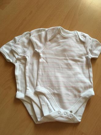 Body s kratkym rukavom 3ks, f&f,68