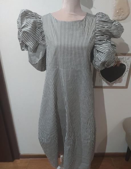 Pásikove maxi šaty, m / s