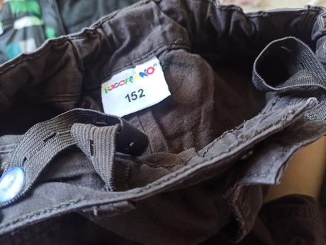 Zateplené nohavice, 152