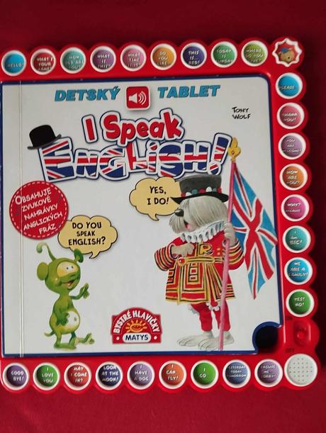 Detský tablet -i speak english,