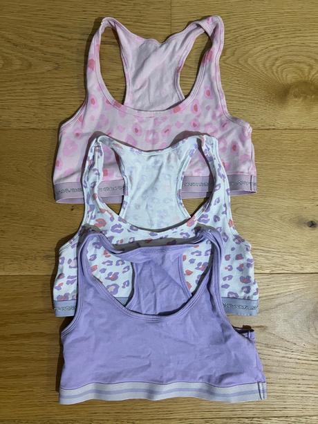 Dievcenske podprsenky 3 kusy, tesco,146