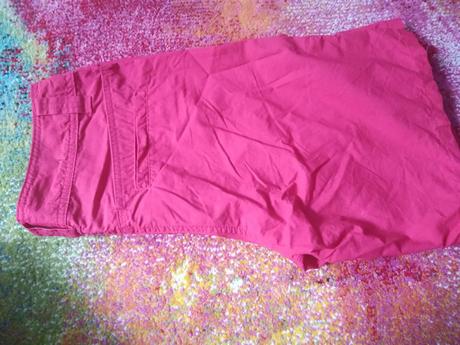 Kratasy ružové dámske, h&m,38