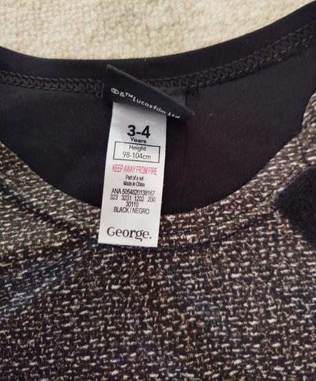 Karnevalovy kostym star wars, 