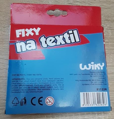 Fixky na textil,