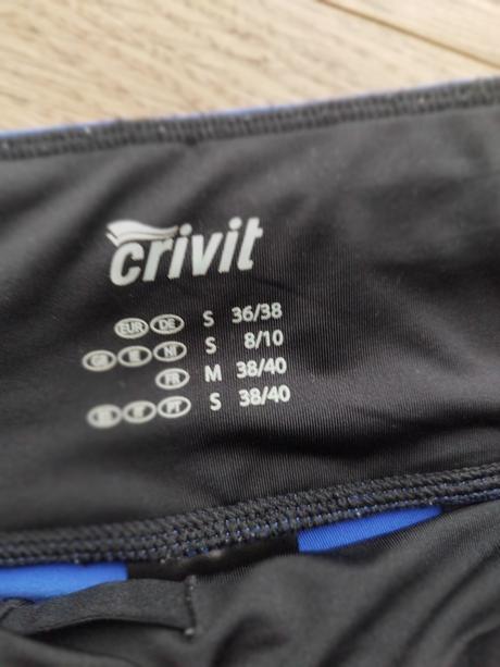 Športové modré legíny veľ. s, crivit,s