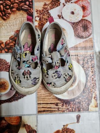 Dievčenské tenisky na suchý zips, 18