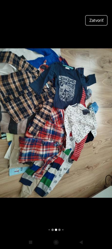 Vrece oblečenia, 68–80