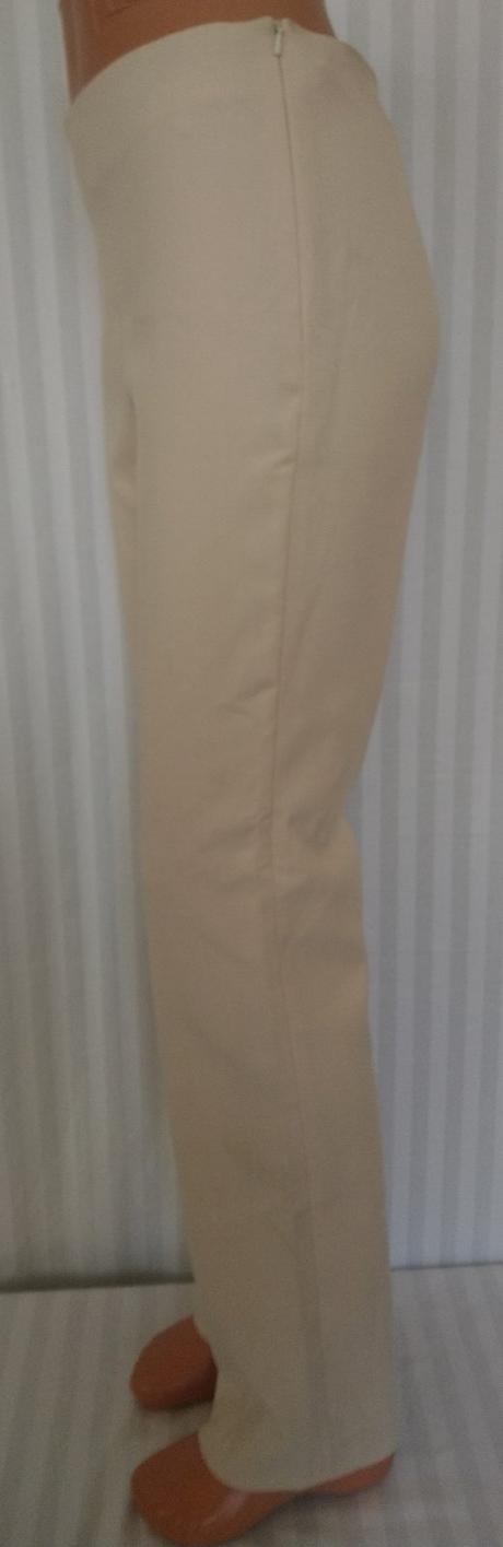 Dámske elegantné krémové nohavice, wallis, xs