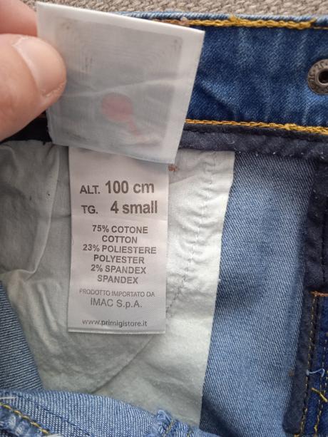 Detská rifľová sukňa, primigi,98