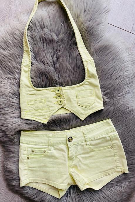 Farebná vestička, xs