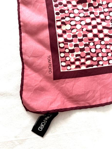 Luxusná hodvábna šatka tom ford, made in italy,