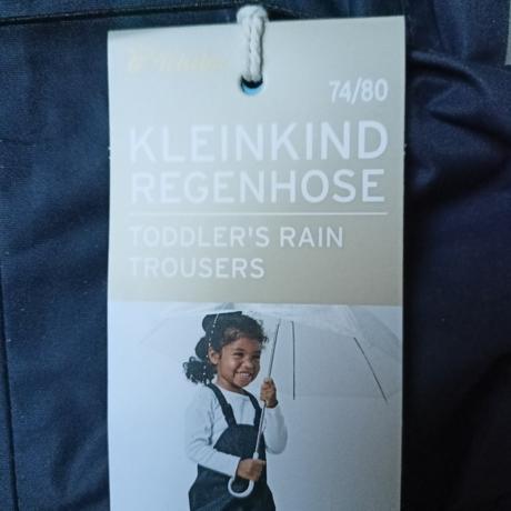 Nohavice do dazda, tchibo,74 / 80