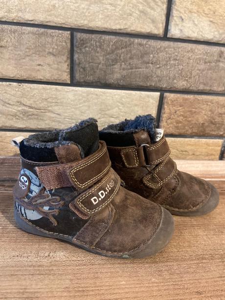 Zateplené zimné topánky d.d. step, d.d.step,23