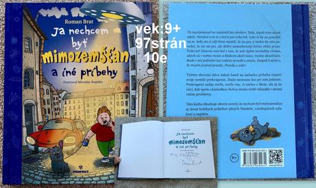 Kniha ja nechcem byť mimozemšťana iné príbehy, j.b,