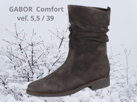 Gabor, kožené čižmy veľ.5,5 / 39, gabor,39