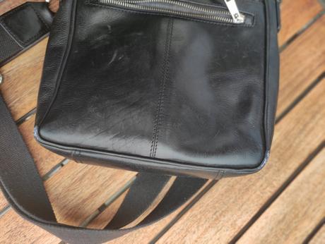 Pánska kožená crossbody the bag (kara),