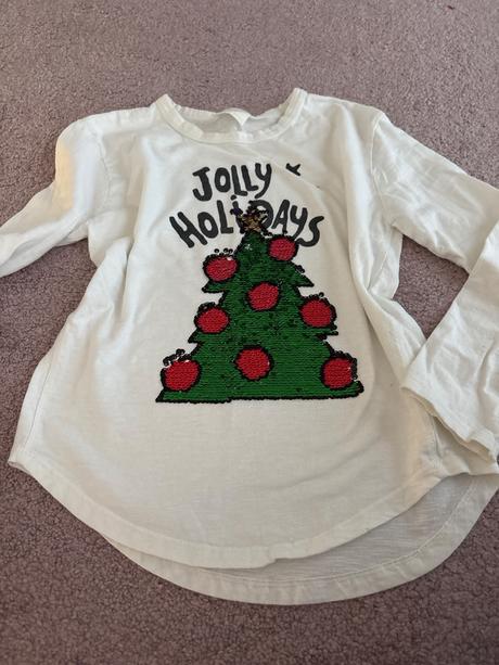 Vianočne tricko, zara,140