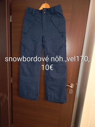 Snowboardové nohavice, 170