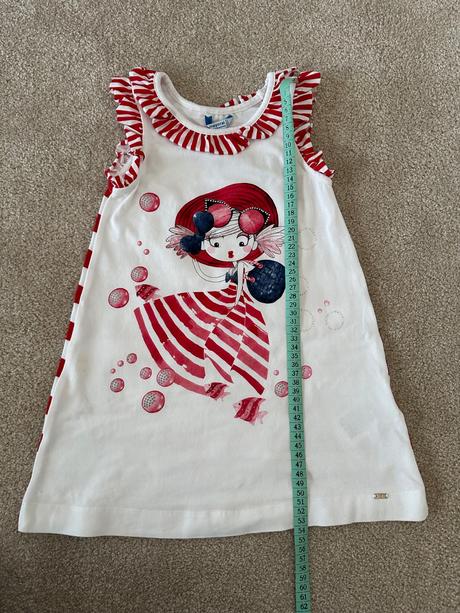 Dievčenské šaty zn. mayoral, veľ. 110, mayoral,110