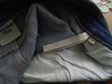 Rifle s výšivkou, denim,s