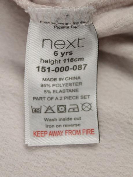 Jemný flís mikina next 6 r. a, next,116