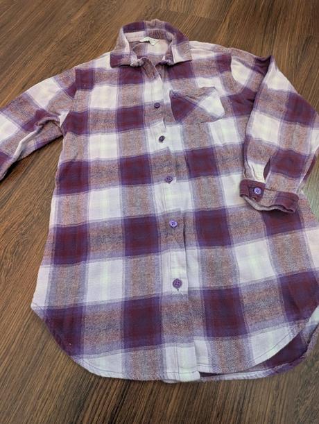 Teplá flanelová košeľa, primark,140