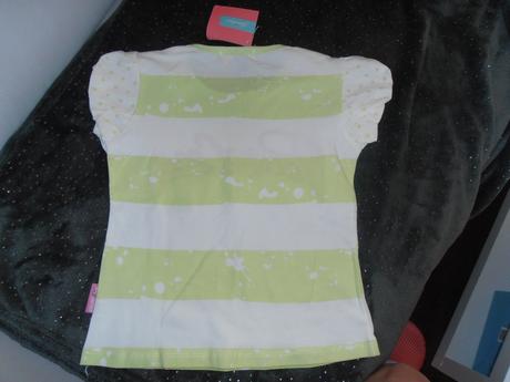 Dievčenské páskové tričko  vek 5 rokov, 116