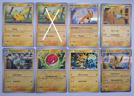 Pokémon karty "151 - mew" (4), 