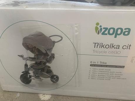 Trojkolka zopa citygo 6v1, zopa