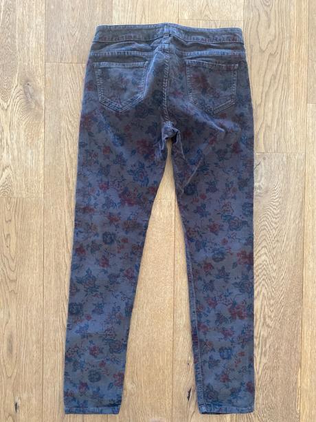 Kvetovane mencestrove nohavice zara, zara,164