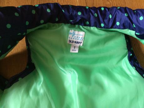 Vesta zateplená, old navy,128