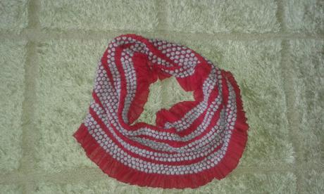 Nenoseny pekny dutý šál - uni veľkosť, 