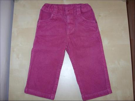 Manchestrové nohavice, reserved,80