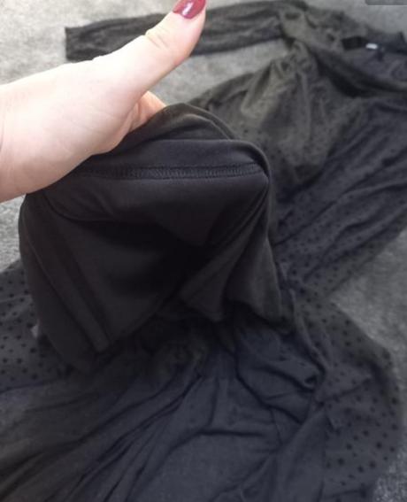 Cierne saty v.xs a s, xs